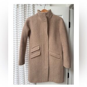 J. Crew Italian Stadium Cloth Wool Coat